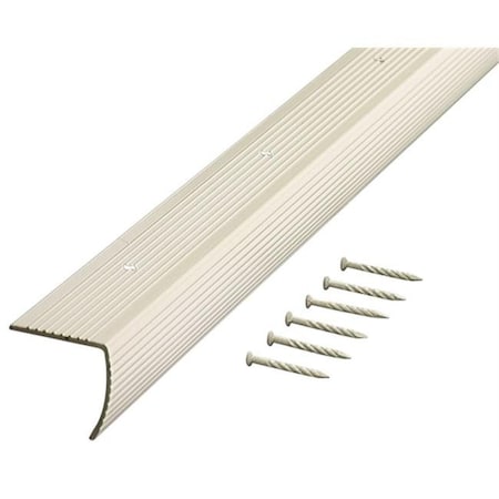M-D Building Products M-d Products 72in. Silver Fluted Stair Edging  78105 78105